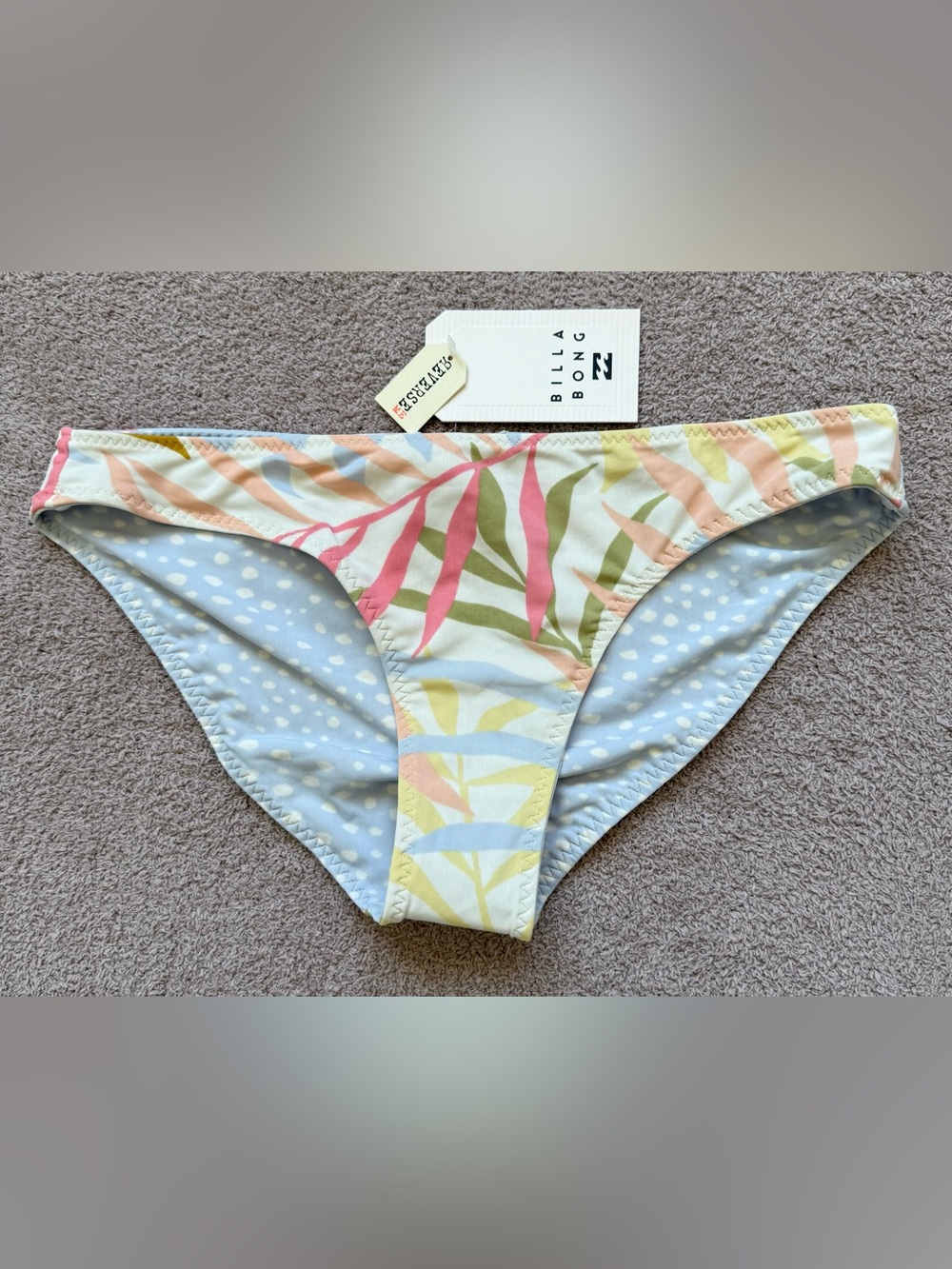 Billabong - TROPIC JUNGLE LOWRIDER FULL COVERAGE REVERSIBLE SWIM BOTTOM